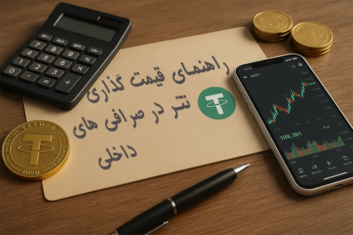 راهنمای قیمت گذاری تتر در صرافی های داخلی راهنمای قیمت گذاری تتر در صرافی های داخلی